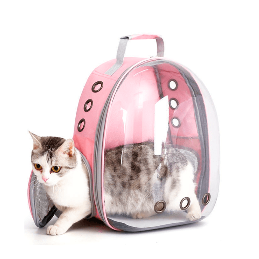 Mochila Transportador para Gatos y Perros Rosa I Oechsle Oechsle