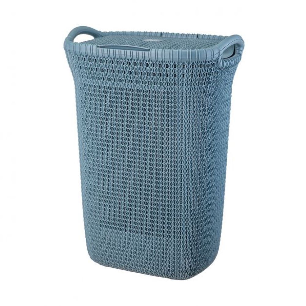 Cesto De Ropa Khipu De 60L Reyplast Acero