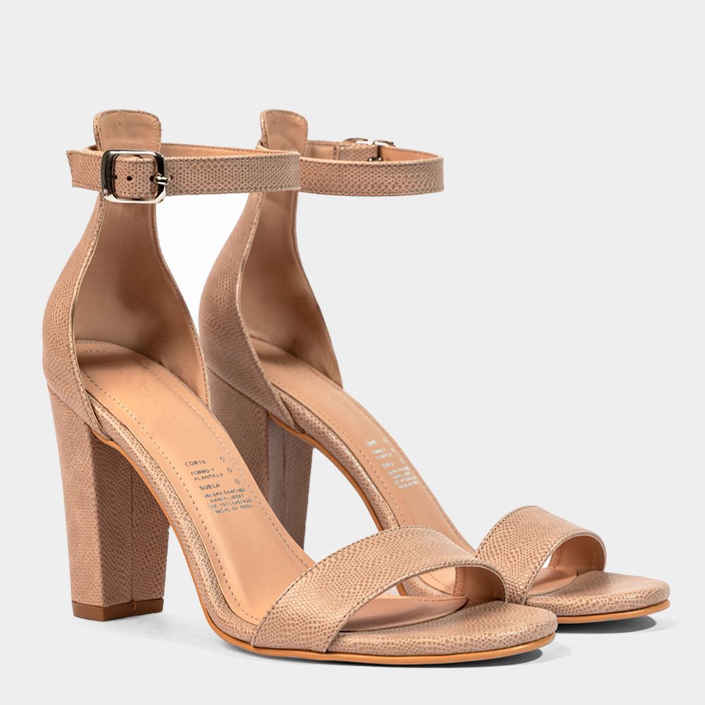 Sandalias Mujer FOOTLOOSE FB 02 Pu Nude Talla 34 I Oechsle Oechsle