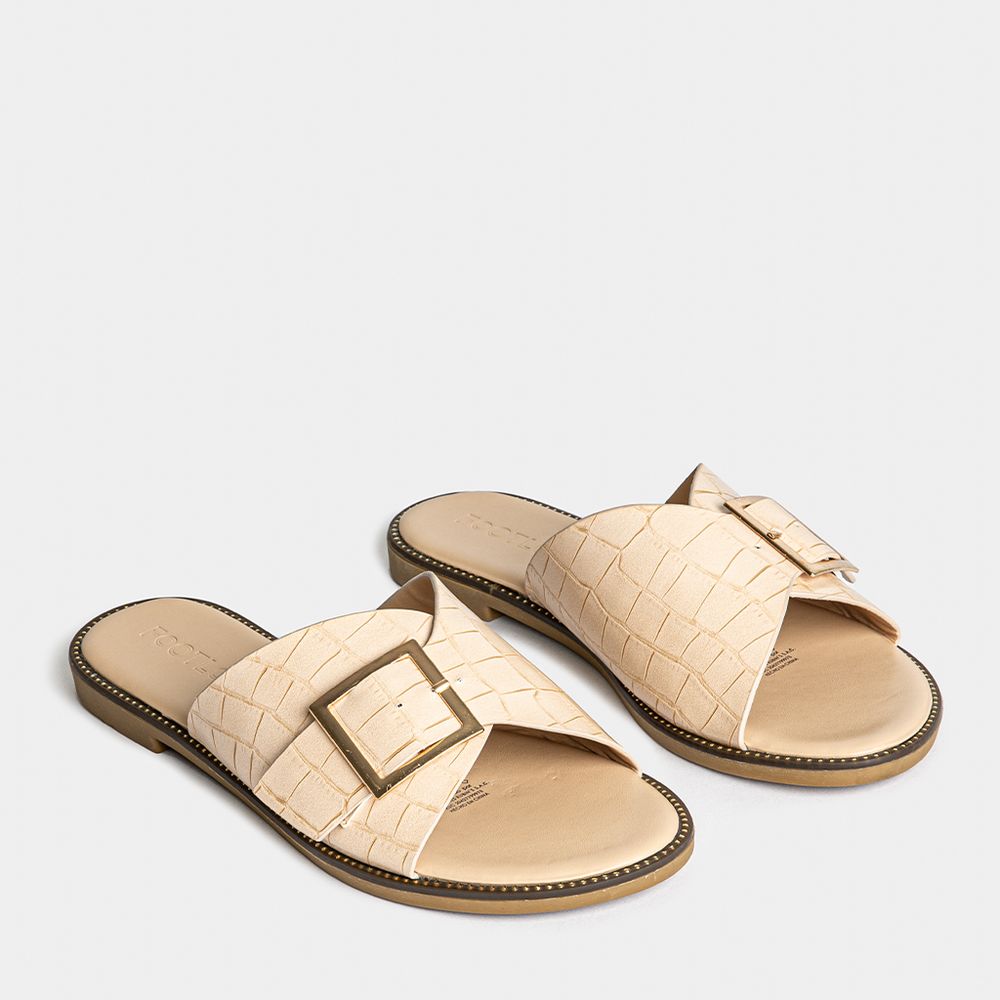 Sandalias Mujer FOOTLOOSE FCH CP043 Pu Beige Talla 34 I Oechsle