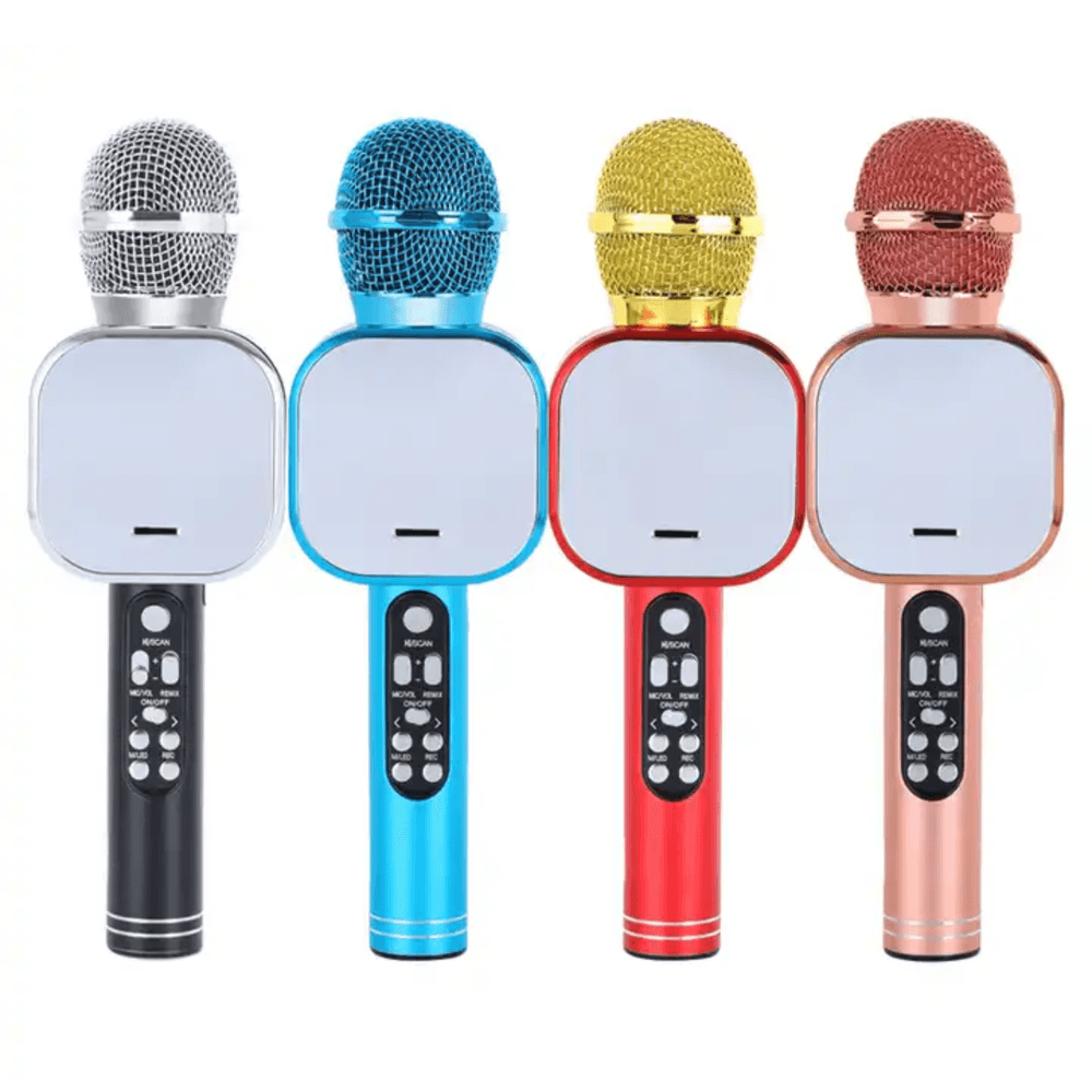 Klack Micrófono Inalámbrico para Karaoke Azul