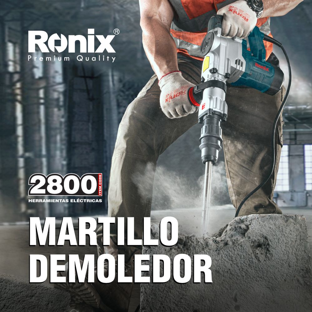 Martillo Demoledor 1300w - 20 Joules — Herramientas Total