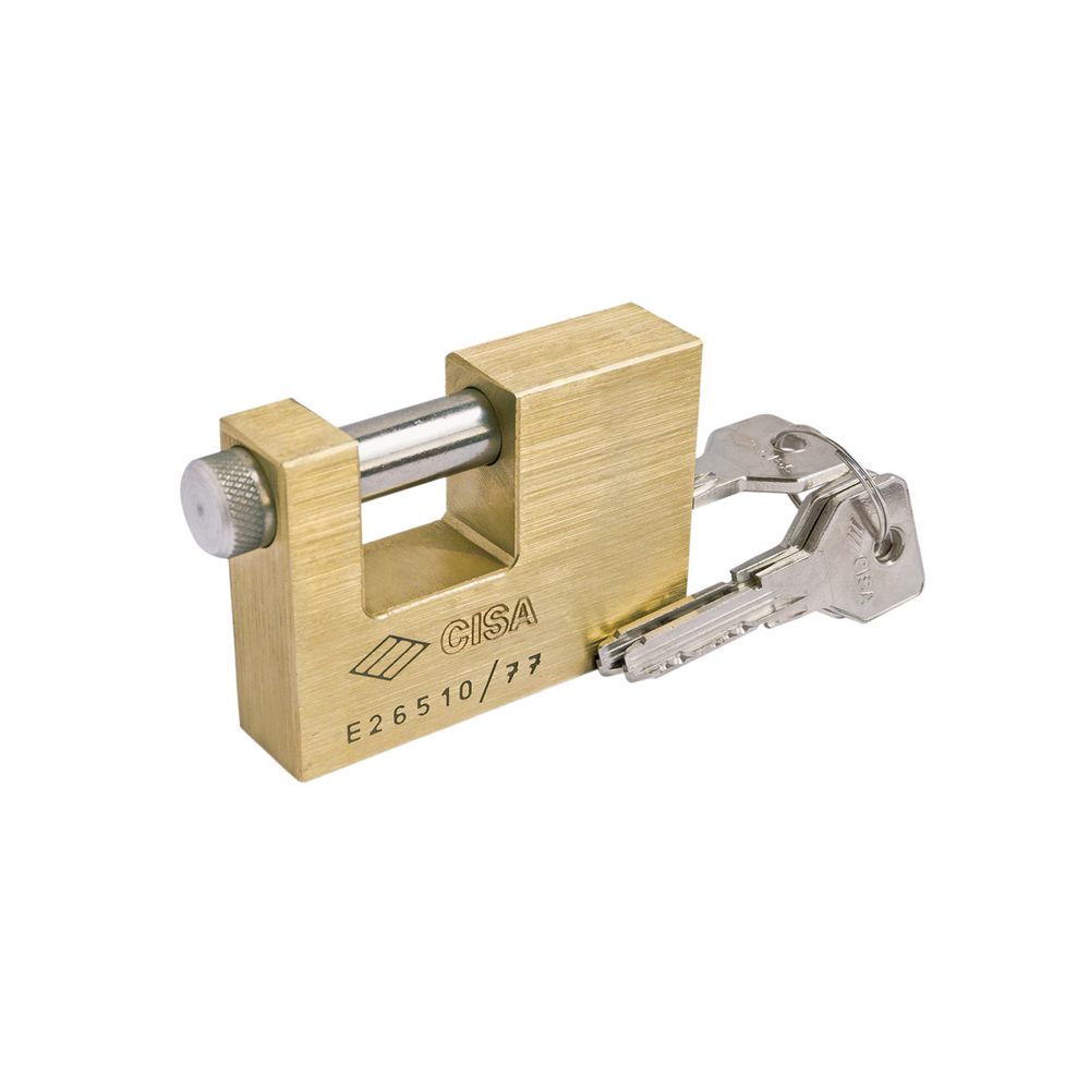 Candado Cisa Anticizalla M6 de 77 mm