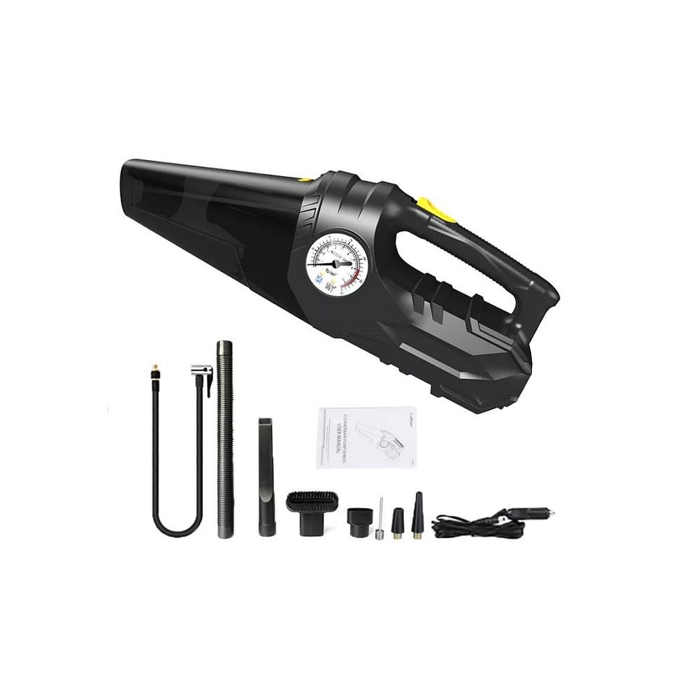 Aspiradora e Inflador Dual 4 en 1 para Auto Compresor Aire Dual Carsun C1859-2
