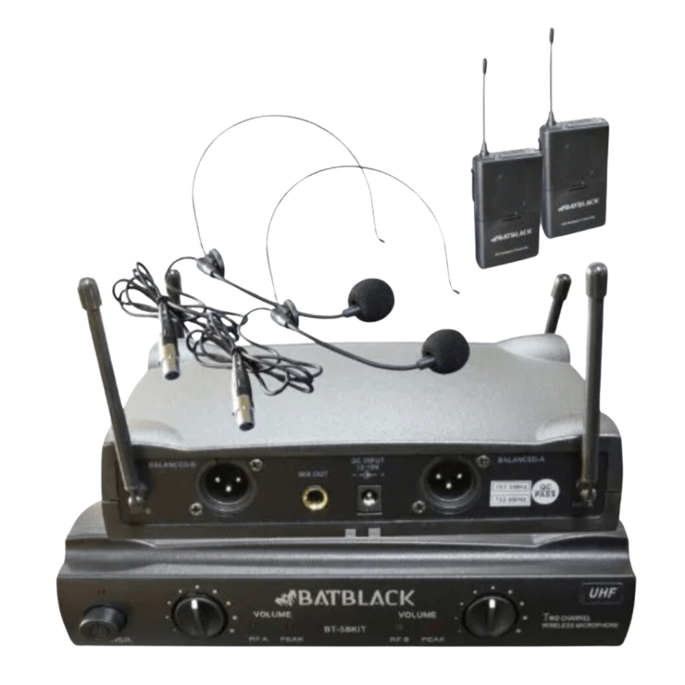Microfono Inalambrico Batblack BT-58