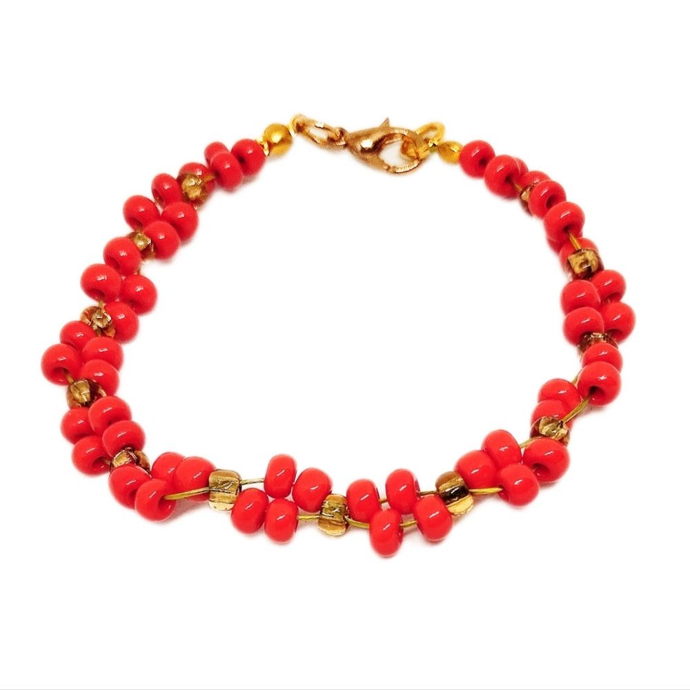 Pulsera de Mostacillas Marialu Creaciones