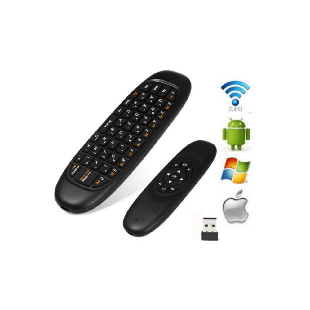 Puntero Mouse Teclado para Tv Smart