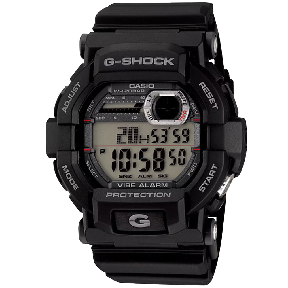 Reloj Casio G-Shock GD350-1 Digital para Hombre Alarma Luz LED Resina Negro