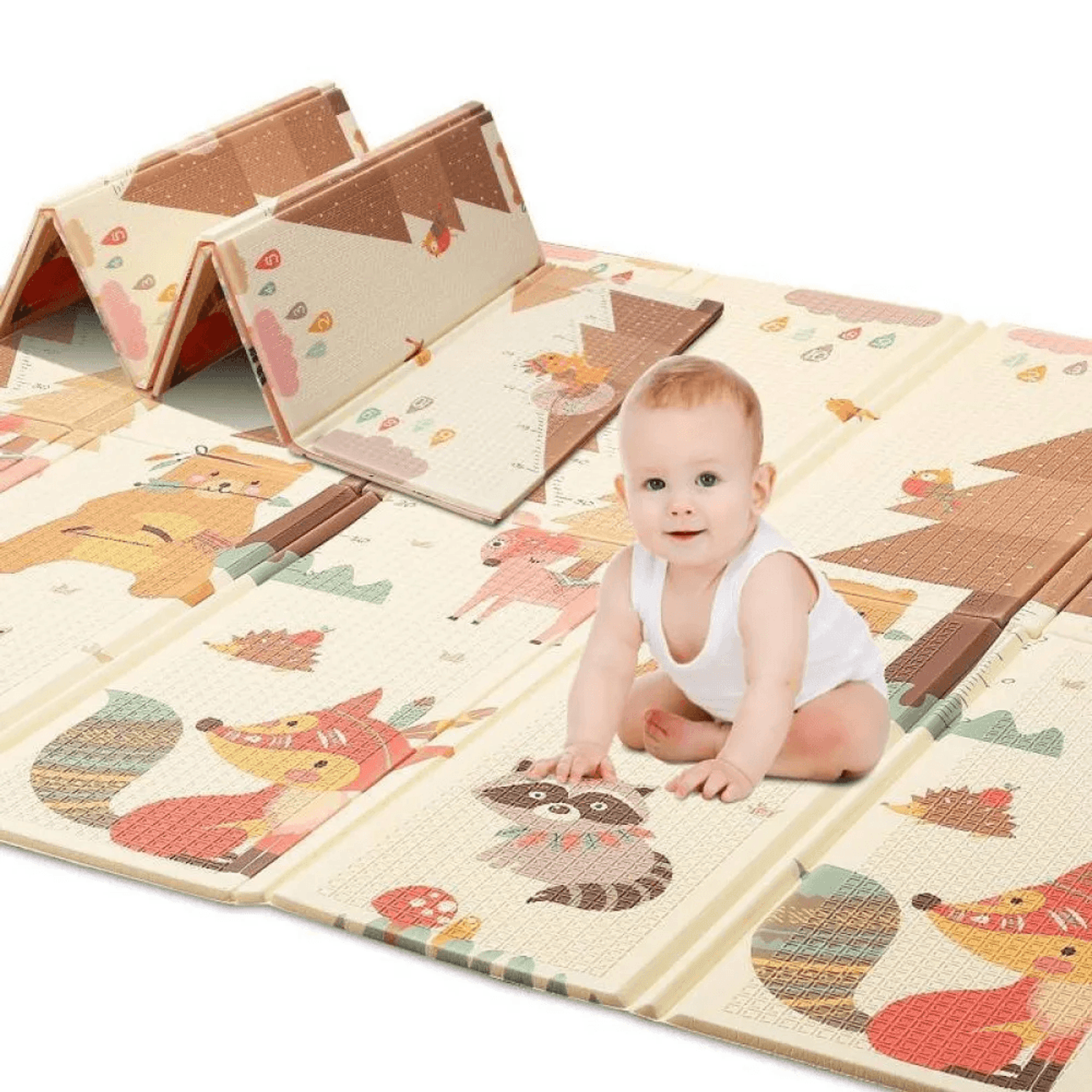 Piso Alfombra Plegable Reversible Niños Bebés 1.8 MT X 2 MT I Oechsle