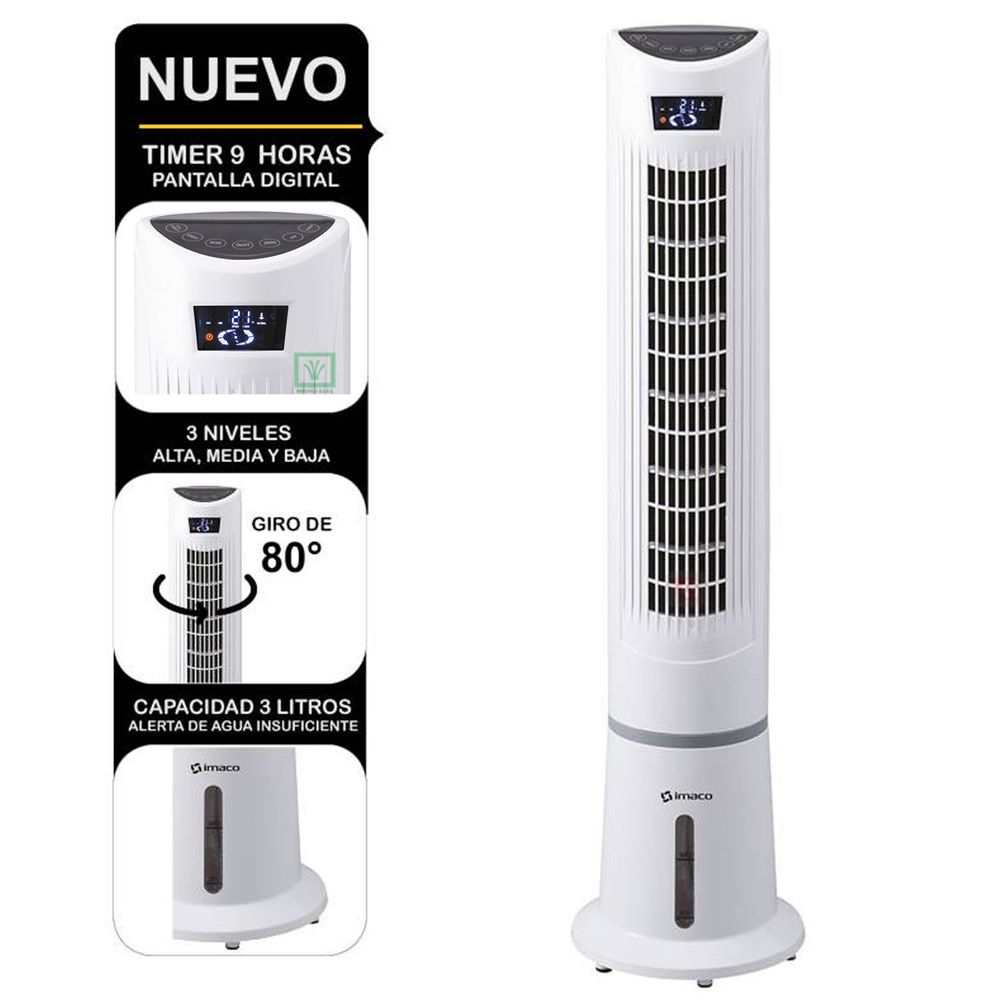 Enfriador de Aire Digital Imaco IYS5535 58W