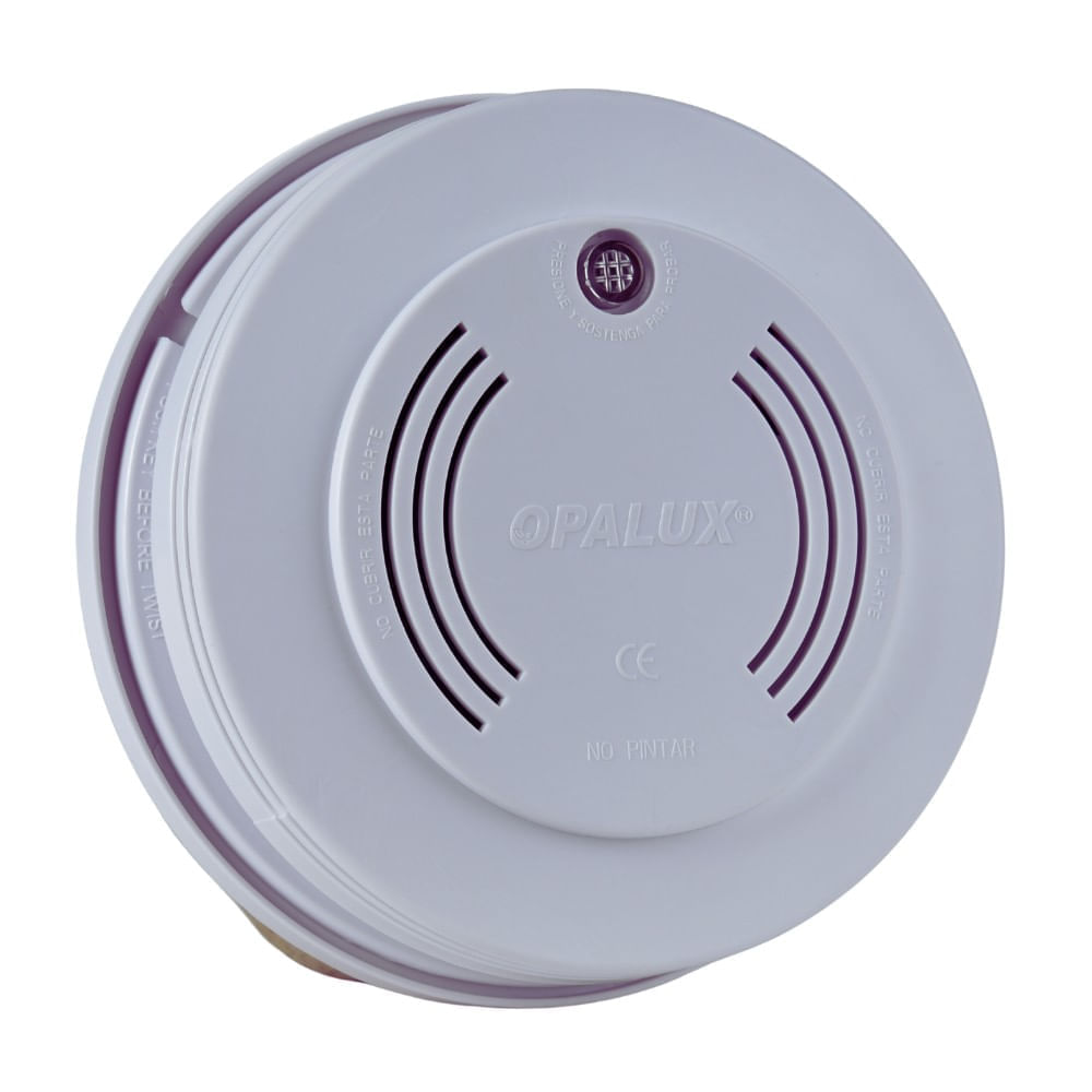 Detector de Humo Inalámbrico Opalux 9Vdc Ce Blanco