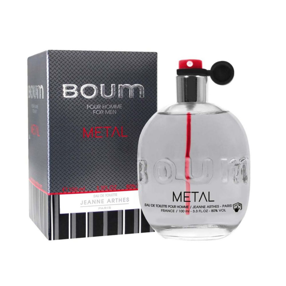 Fragancia Jeanne Arthes Boum Metal Hombre Edt 100Ml