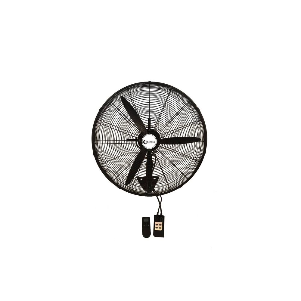 Ventilador Industrial TREVELY 26 180W VT-27C Control Remoto - Negro