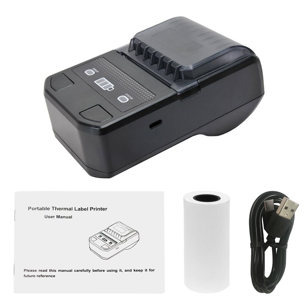 Impresora térmica portátil de recibos 58mm USB y Bluetooth – Impresora  Térmica