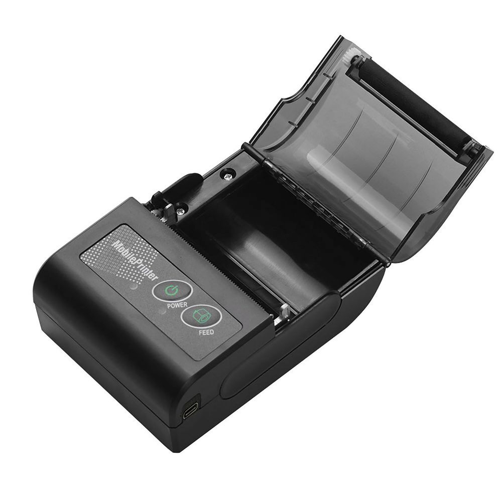 Impresora Térmica Portátil 58Hb6 Mini Bluetooth Usb+Bluetooth Negro I  Oechsle - Oechsle