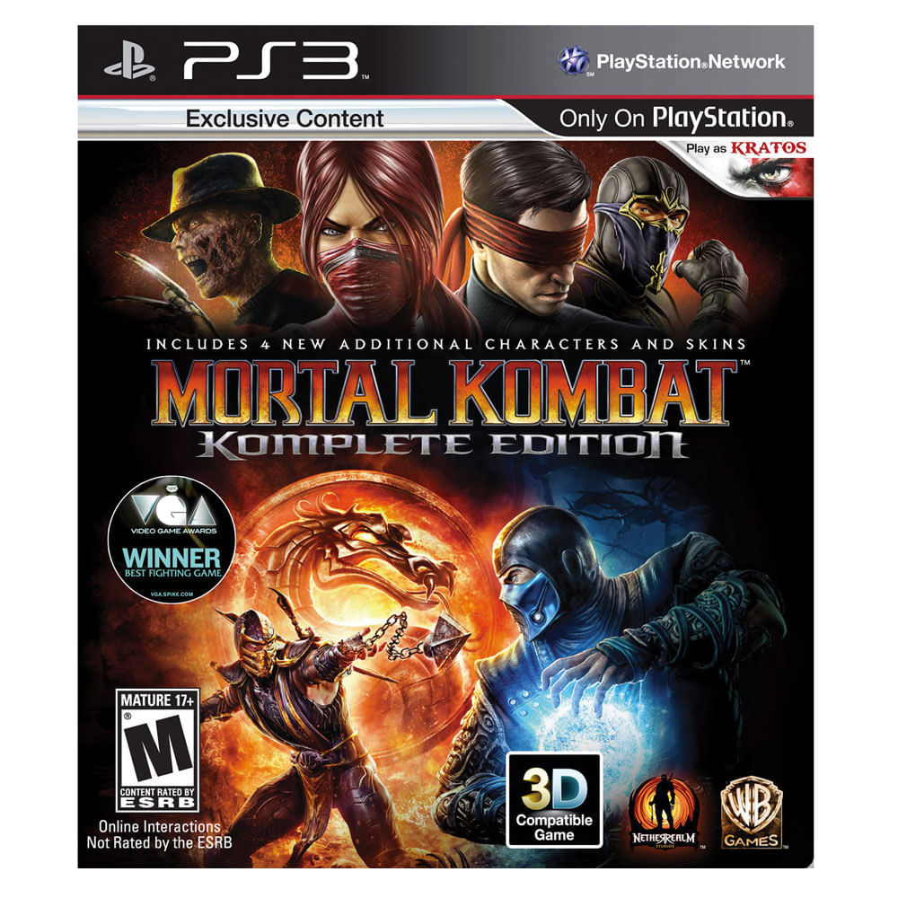 Mortal Kombat Complete Edition PlayStation 3