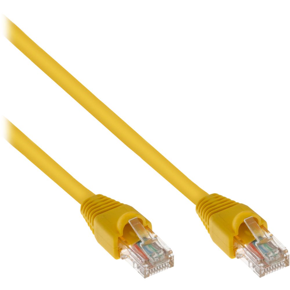 Cable de Conexión Pearstone Cat 5E Snagless Patch 10 Amarillo