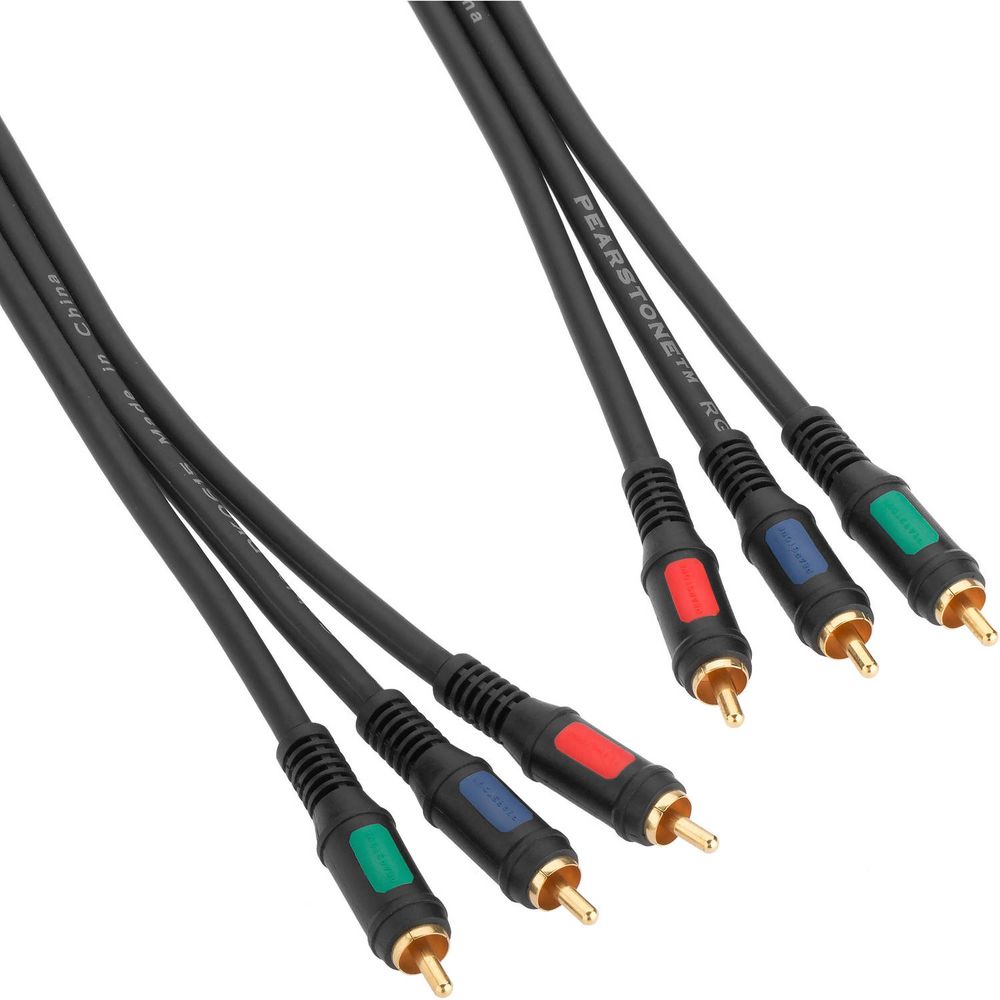 Cable de Video Componente 3Rca Pearstone 50