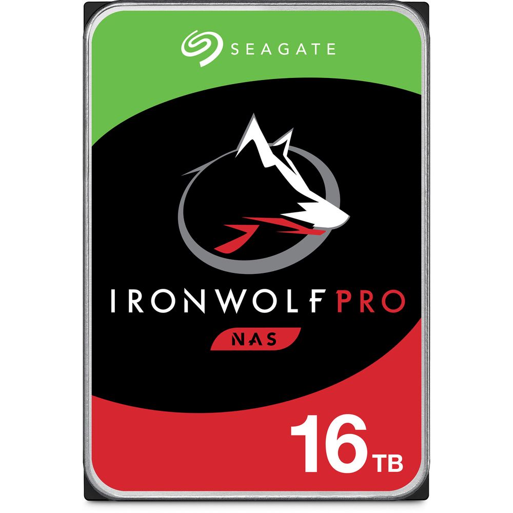 Disco Duro Interno Nas Seagate Ironwolf Pro 16Tb 7200 Rpm Sata Iii 3.5 Cmr