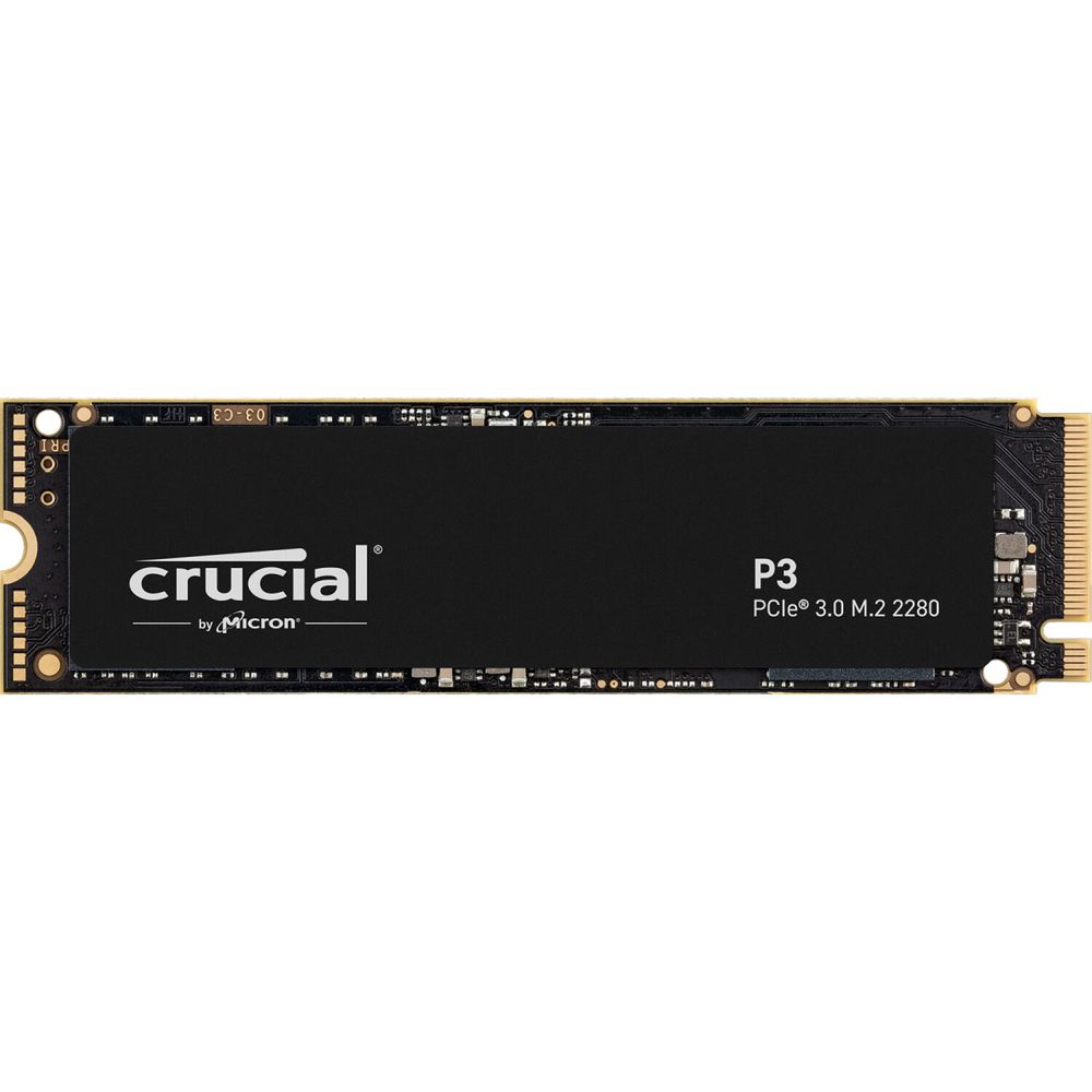 Ssd Interno Crucial 500Gb P3 Nvme Pcie 3.0 M.2