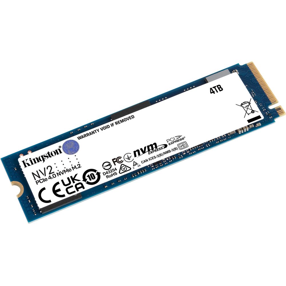 Ssd Kingston Nv2 M.2 2280 Pcie 4.0 X4 Nvme de 4Tb