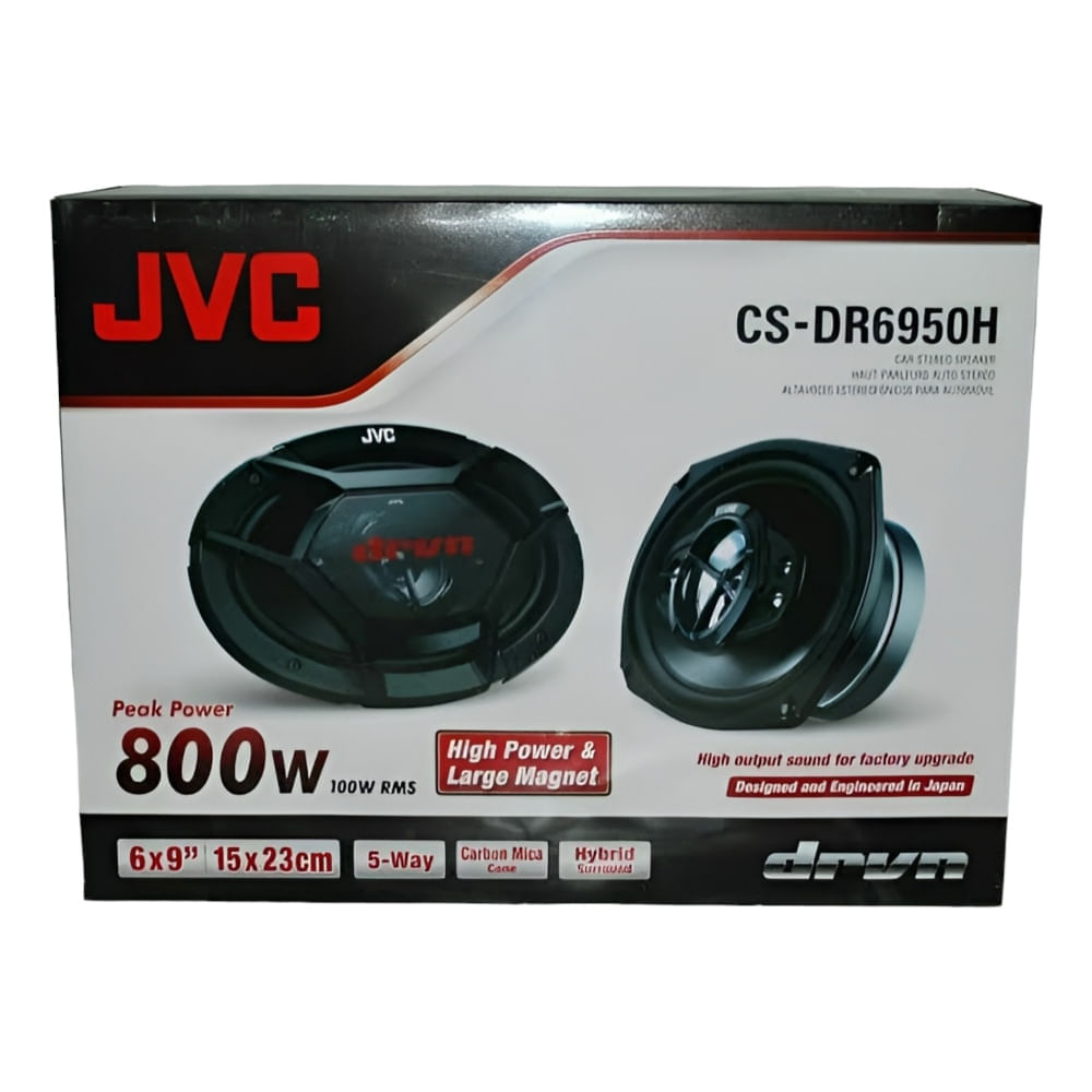 Parlantes Ovalados Jvc Cs-Dr6950h 800w