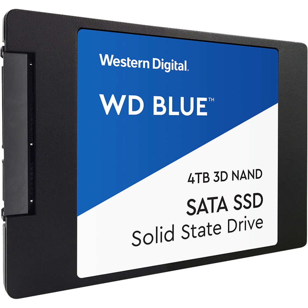 Ssd Interno Wd Blue 3D Nand Sata Iii de 4Tb Retail de 2.5
