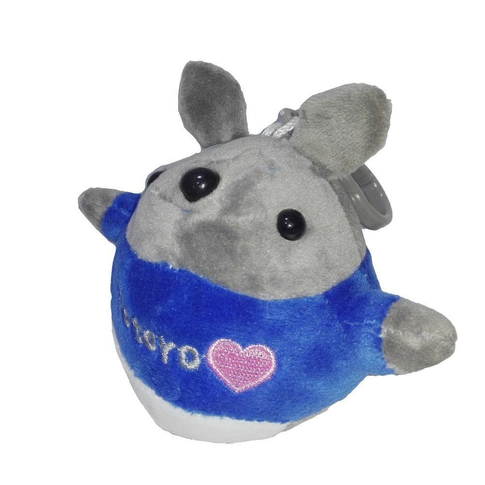 Peluche Llavero Mi Vecino Totoro Polo Azul 12cm I Oechsle - Oechsle