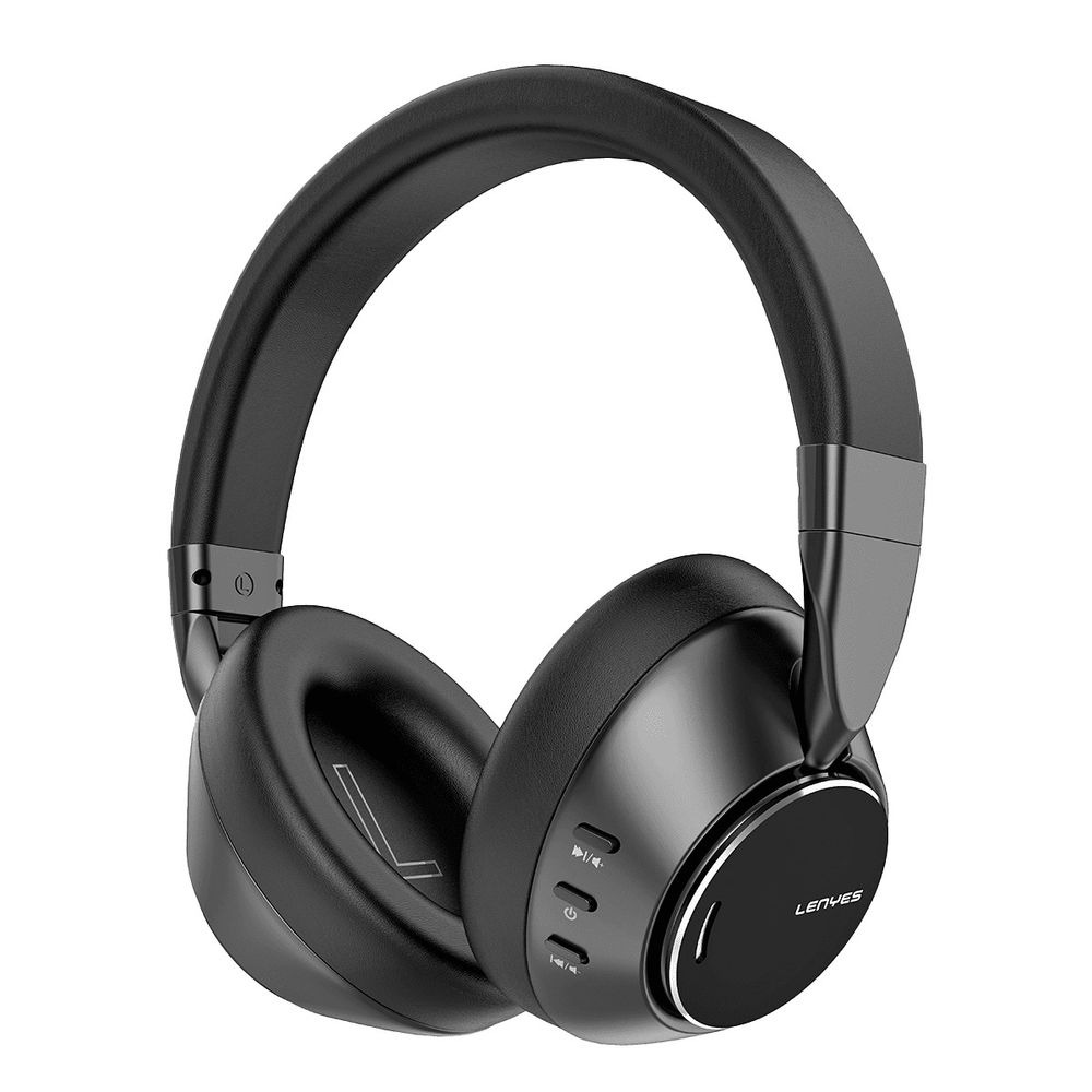 Audífonos Bluetooth Lenyes LH23 ANC Cancelación de Ruido Over-Ear, Duración 20 horas