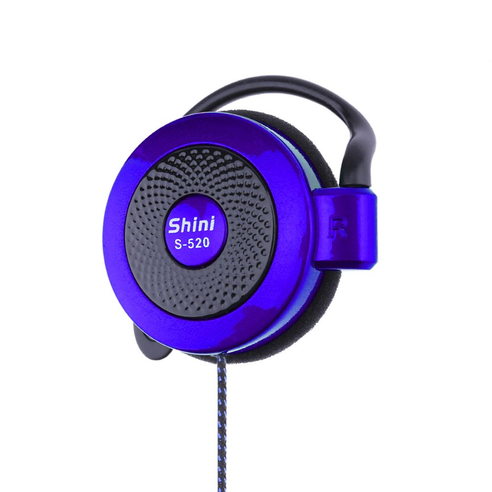 Audifonos Deportivos Shini S520 3,5 Mm Con Cable Gancho Para La Oreja  Estéreo Negro I Oechsle - Oechsle