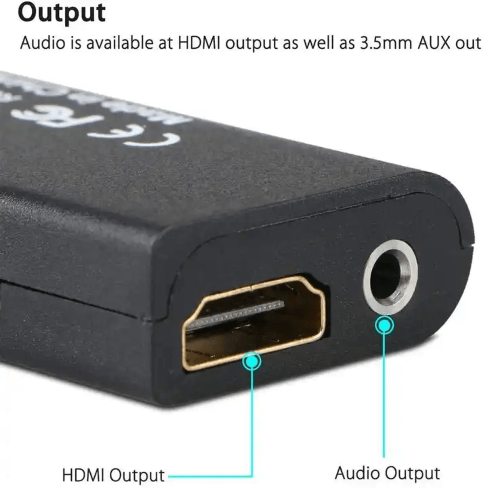 Convertidor de Playstation 2 a HDMI Video y Audio Inal mbrico G300