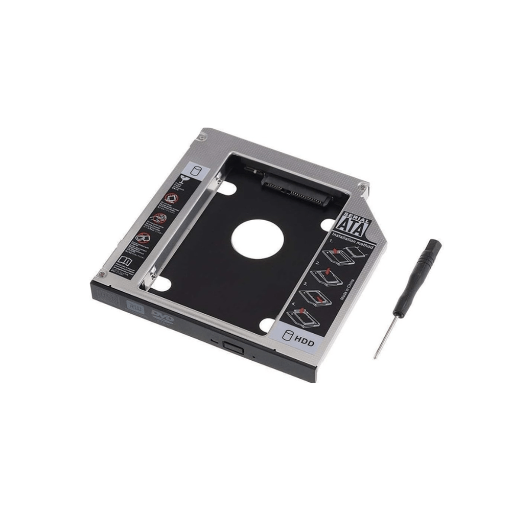 Caddy Para Disco Externo ATA SATA 2.0 12mm