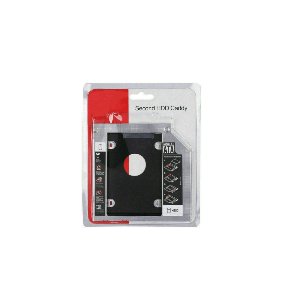 Caddy Para Disco Externo ATA SATA 2.0 9.5 mm