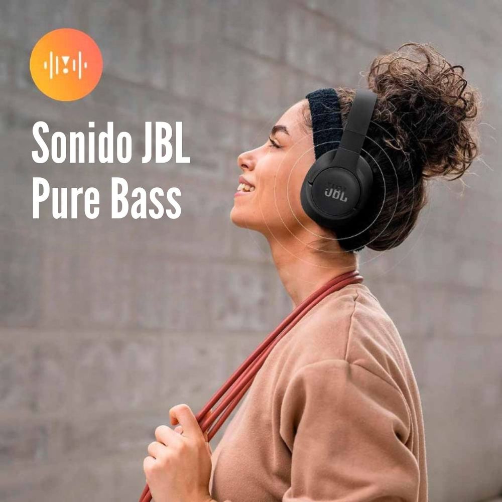 Audífono JBL Tune 720BT Pure Bass Sound Negro I Oechsle - Oechsle