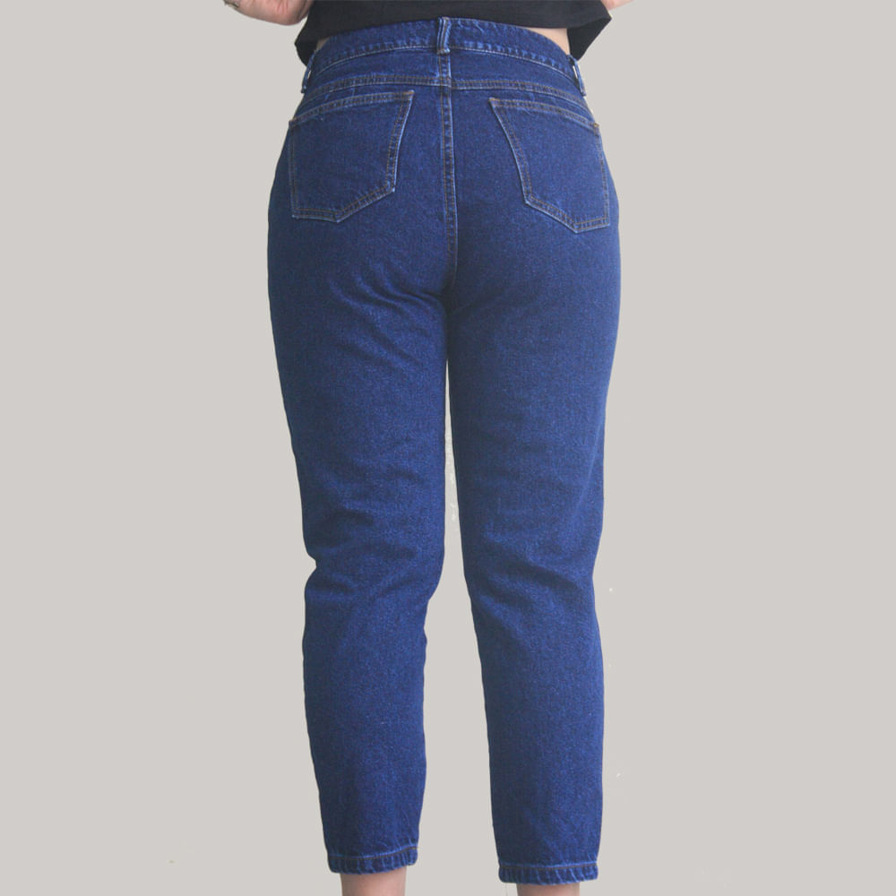 Pantalon Jean Mujer Slouchy Azul Talla 30 I Oechsle - Oechsle