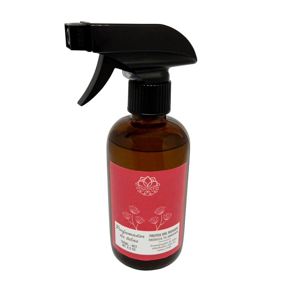Perfumador de Telas y Ambiente Mantra 250ml Aroma Frutos del Bosque