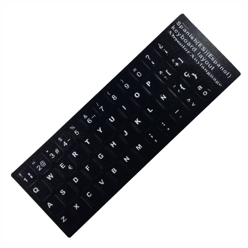 Pegatinas teclado de segunda mano