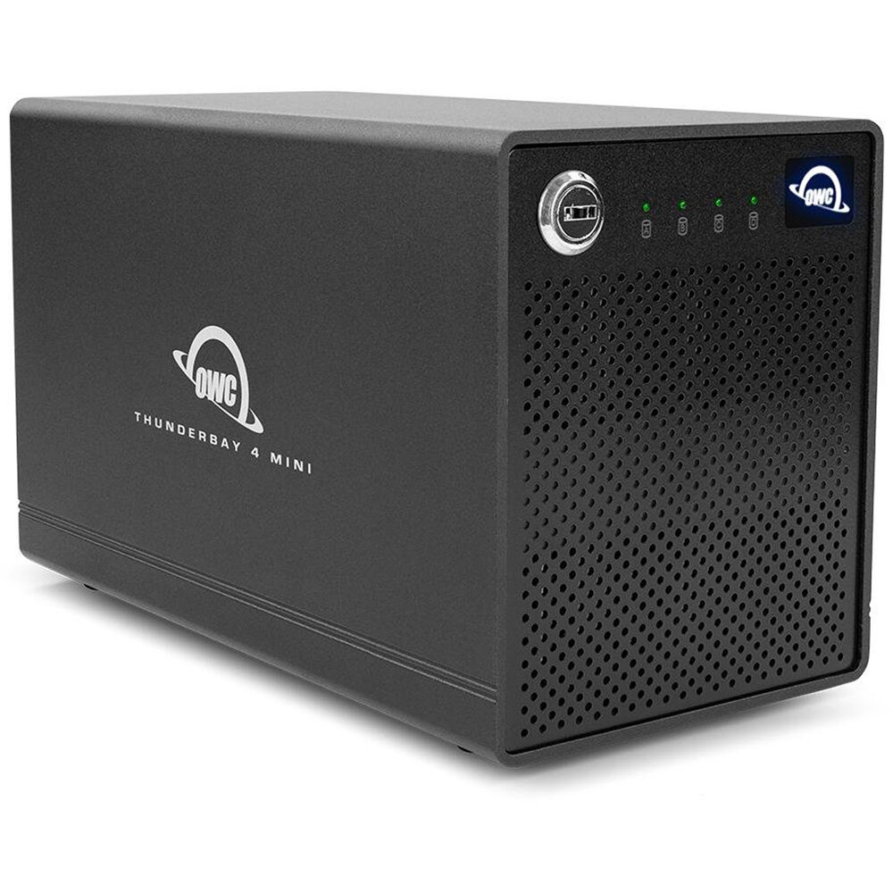 Owc Thunderbay 4 Mini 4Tb Ssd Thunderbolt 3 Raid 5 Array