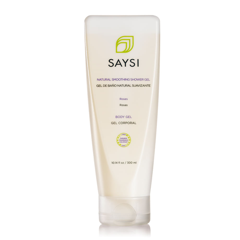 Gel de Bano Natural Saysi Suavizante (Rosas)