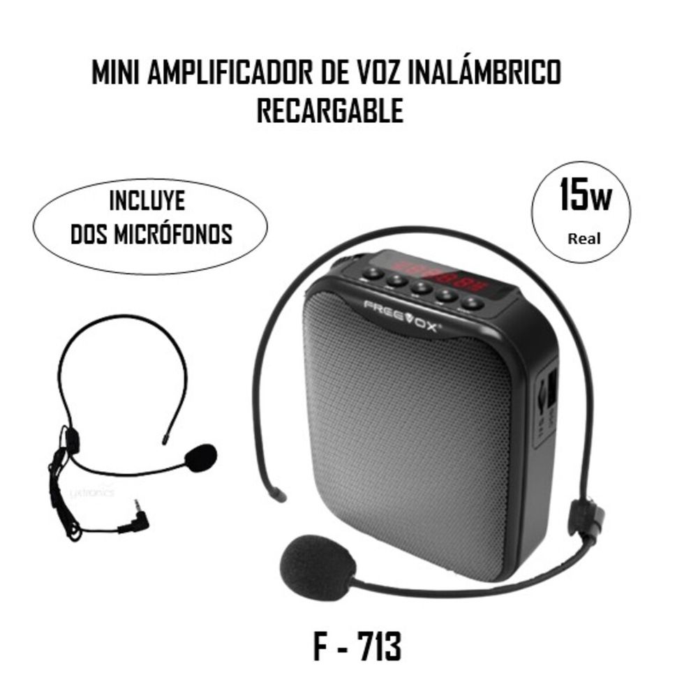Amplificador de sonido Mini amplificador de voz recargable