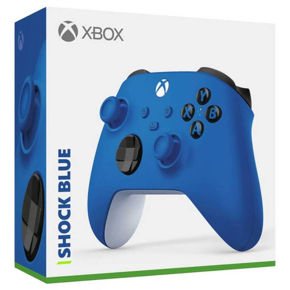 Mando Inalámbrico Microsoft XBOX - color azul