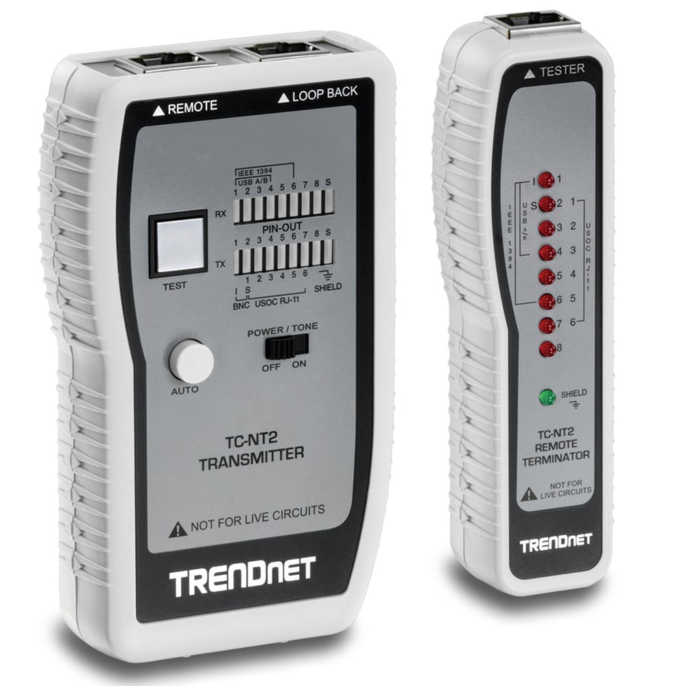 Tester Probador de cable Ethernet TC-NT2 Trendnet