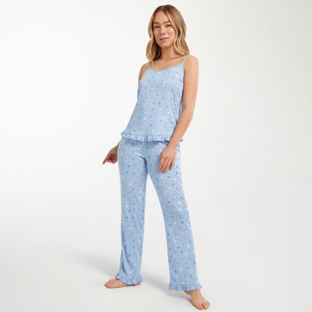 Pijama Mujer Hypnotic Print Chalis Oechsle.pe Oechsle