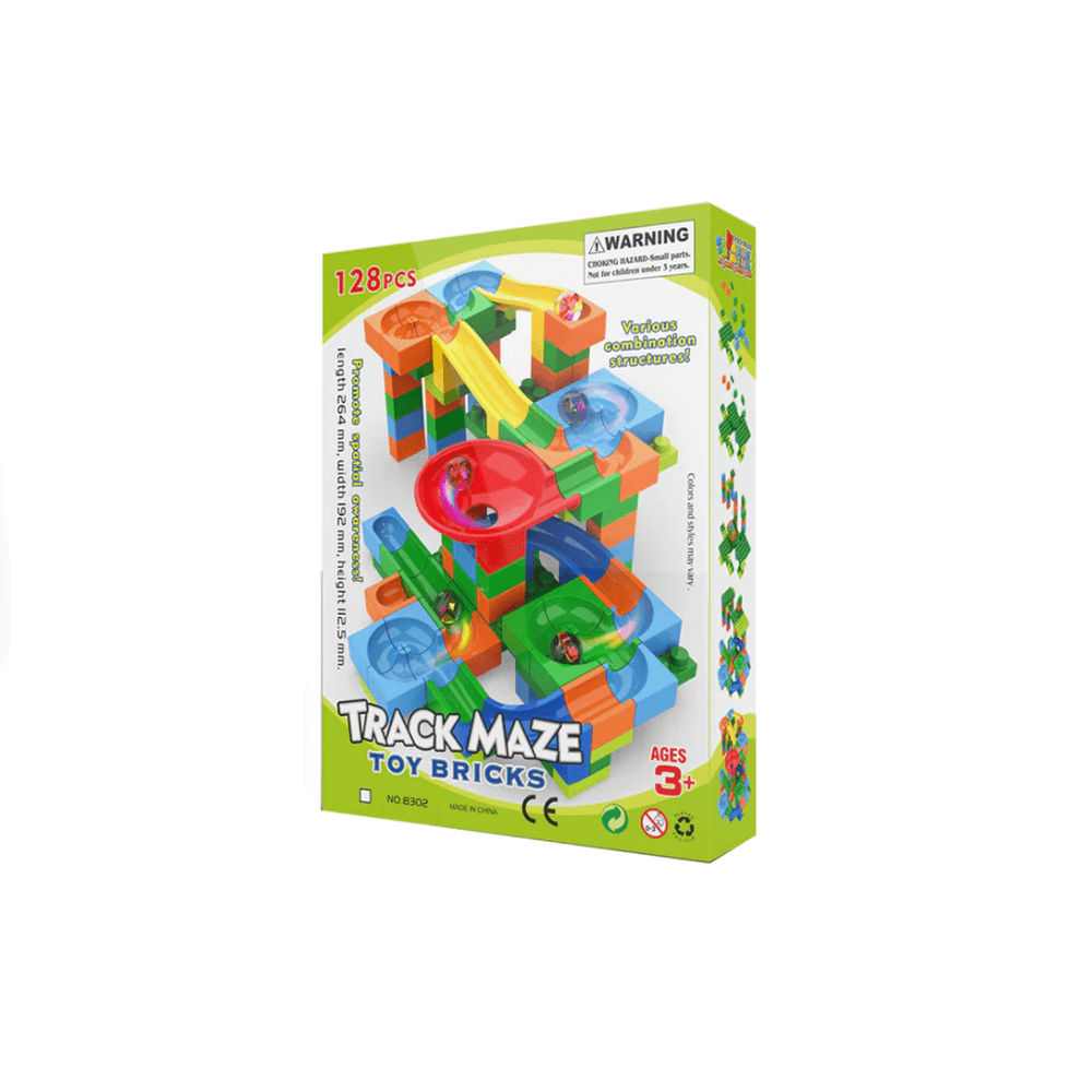 Juego Bloque de Construccion Track Maze 128 Pcs