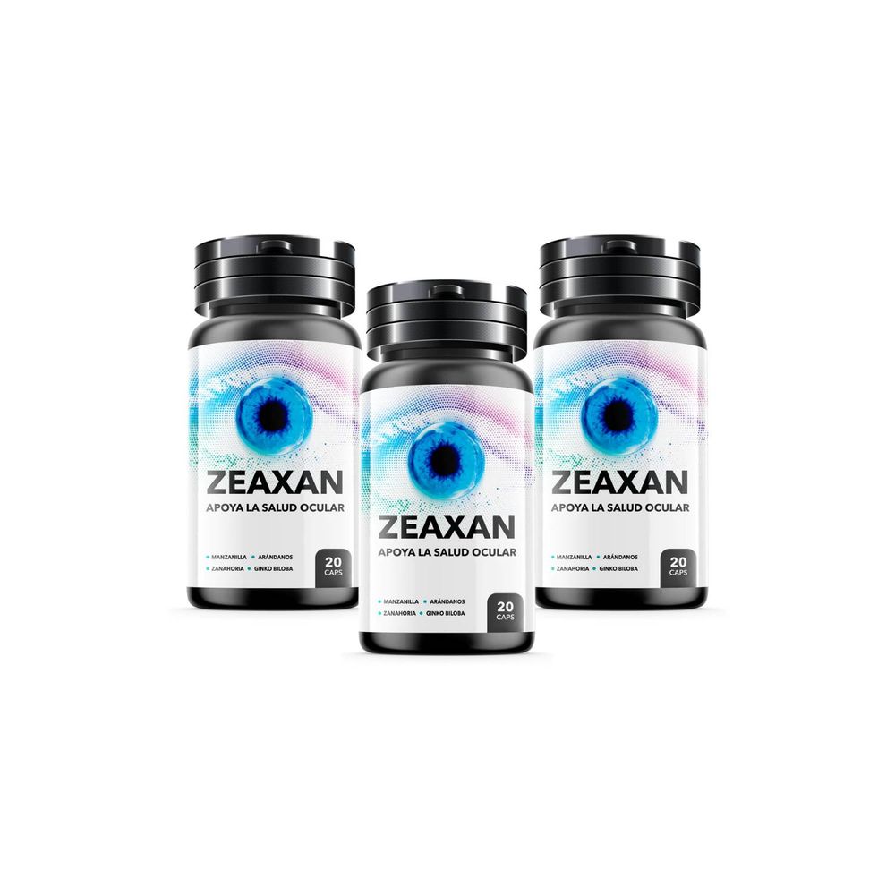 Zeaxan 5 Pack Cuidado para Tu Salud Ocular