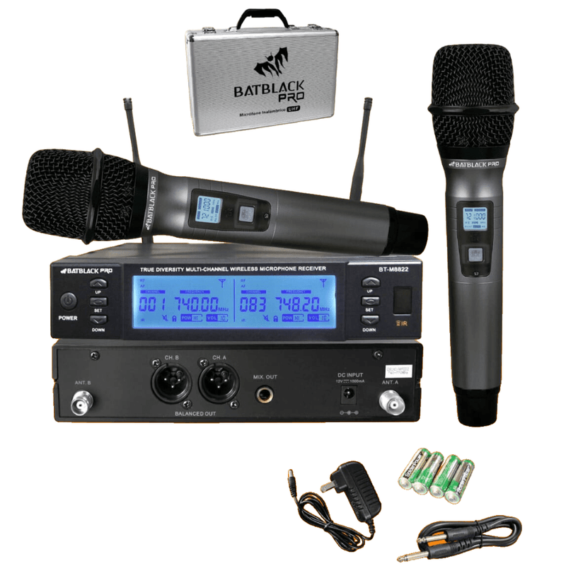 Micrófono Wireless JBL UHF Karaoke (Pack x2) I Oechsle - Oechsle
