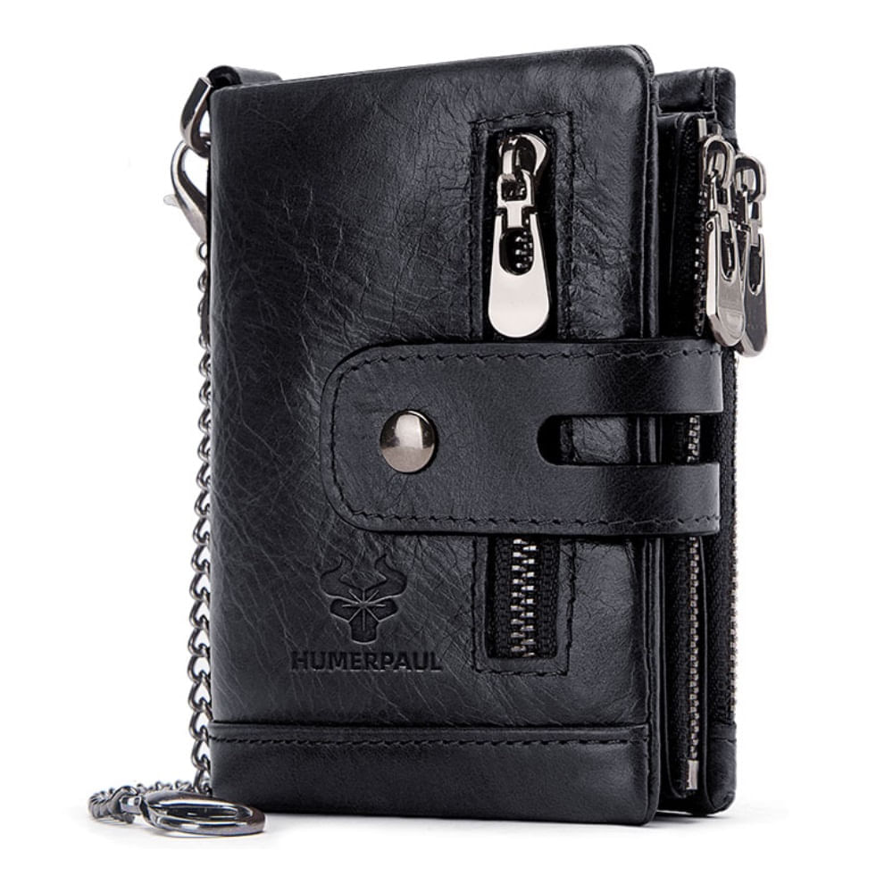 Billetera de Hombre Clasica Humerpaul Negro