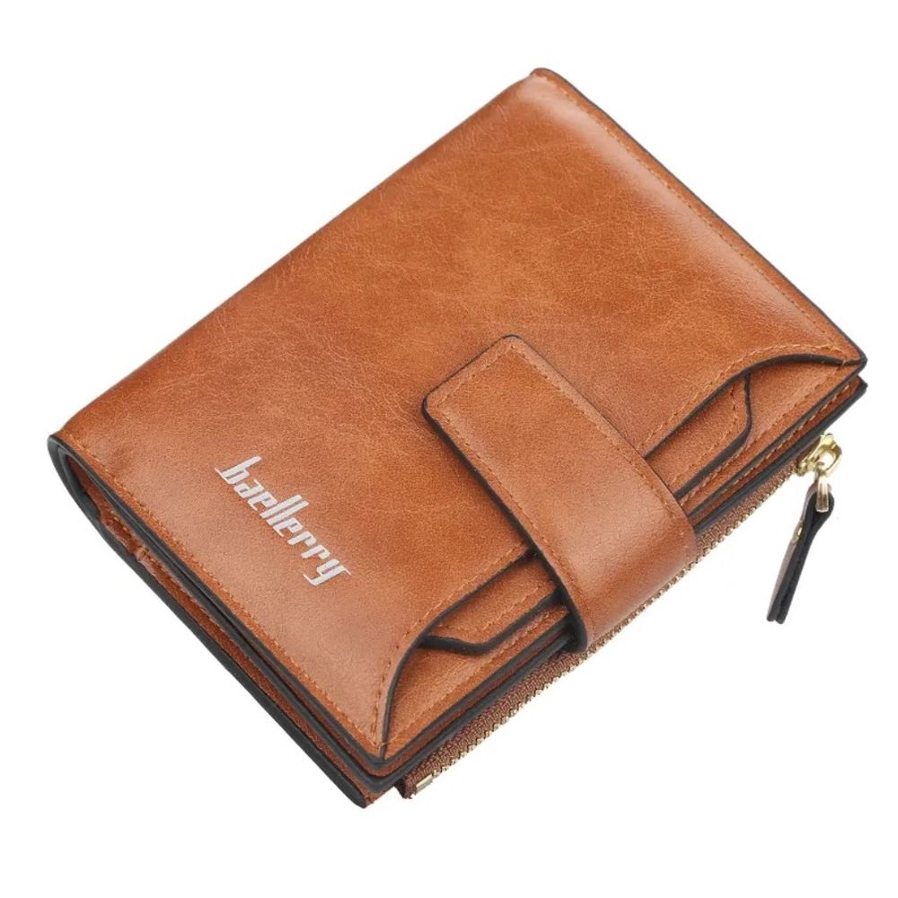 Billetera Compacta para Mujeres Baellerry Naranja