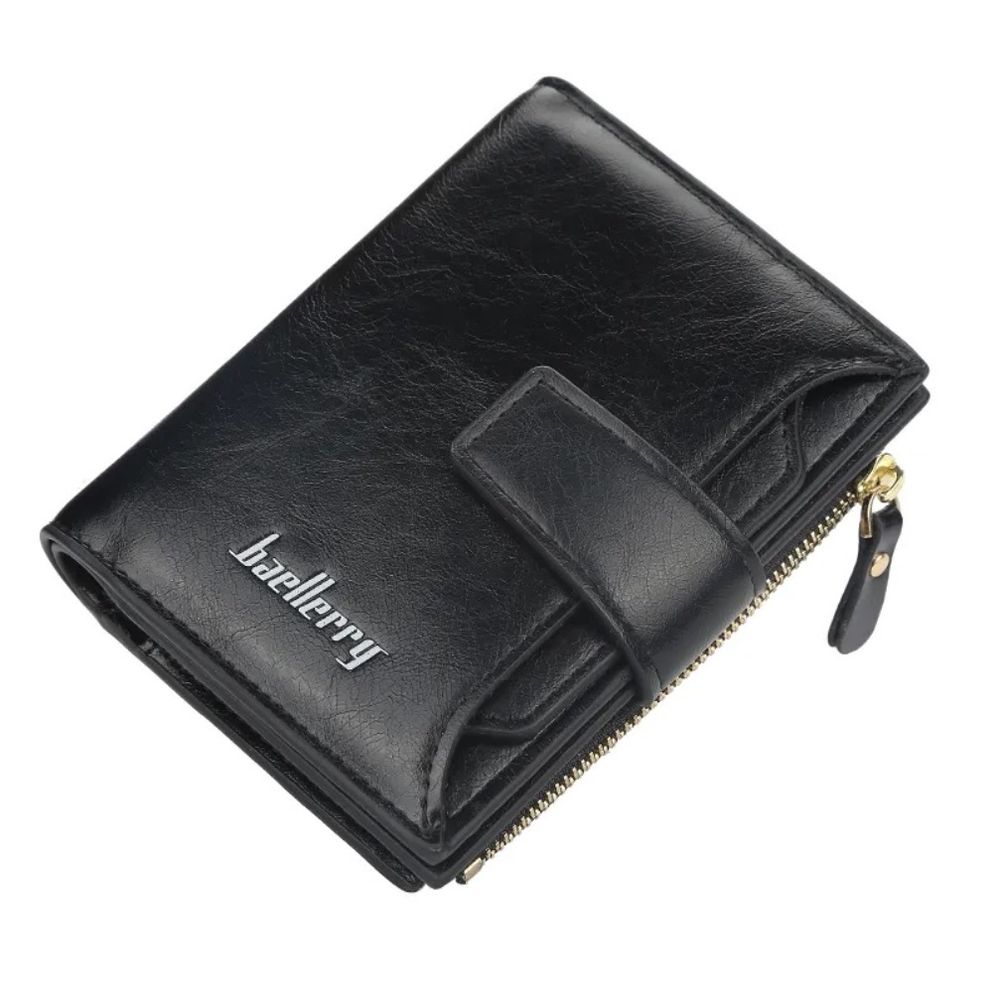 Billetera Compacta para Mujeres Baellerry Negro