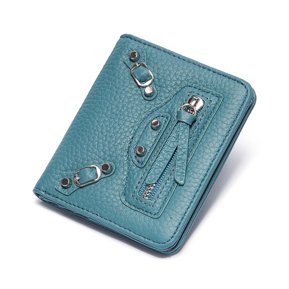 Billetera Pequeña de Mujer Humerpaul Azul